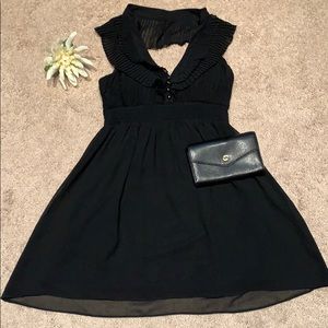 Flirty empire waisted halter dress!